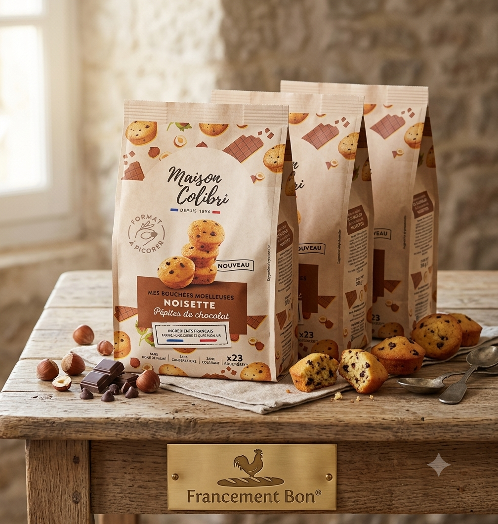Bouchées Moelleuses Noisette PÉPITES DE CHOCOLAT