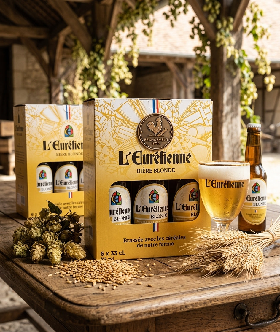 Pack L’Eurélienne Blonde — Bière Artisanale du Terroir