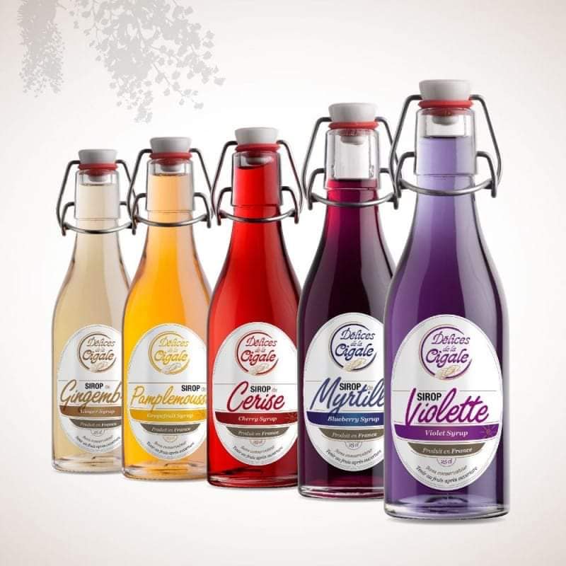 LIQUIDATION / Nos Sirops de l'Herault (25 cl) REDUCTION DE GAMME